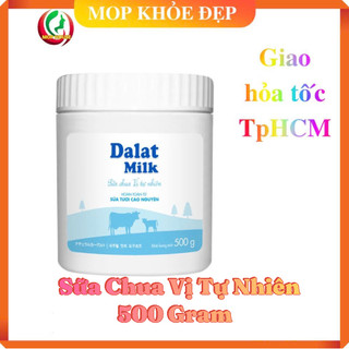  Sữa Chua Ăn Đà Lạt Milk  Dalatmilk  Không Đường 500gr 
