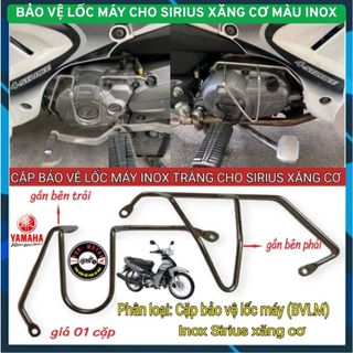 Ốp Mũi Dè Xi Titan cho SIRIUS ( Bảo Vệ Dè Trước Sau - Giá 1 Bộ)