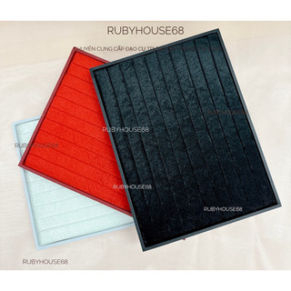 Khay đựng trang sức nhung dành cho nhẫn, hoa tai… Rubyhouse68