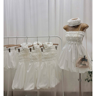 Đầm cúp ngực kèm chocker