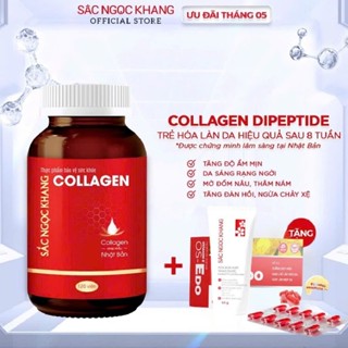 viên uống collagen sắc ngọc khang (hộp 120v), bí quyết làm nên sắc đẹp