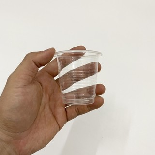 Ly Nhựa 140ml (1 cây 50 cái), Ly nhựa cỡ nhỏ dùng một lần.