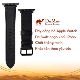  Dây Da Đồng Hồ Thông Minh Dây Smart Watch dây đeo da Swift Size 38MM 40MM 41MM 42MM 44MM 45MM 49MM Vnstrap 
