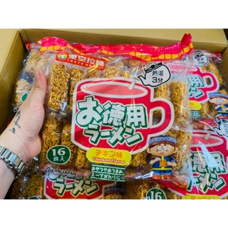 1 TÚI MÌ GÀ SNACK NOODLE NHẬT BẢN - 16 VẮT