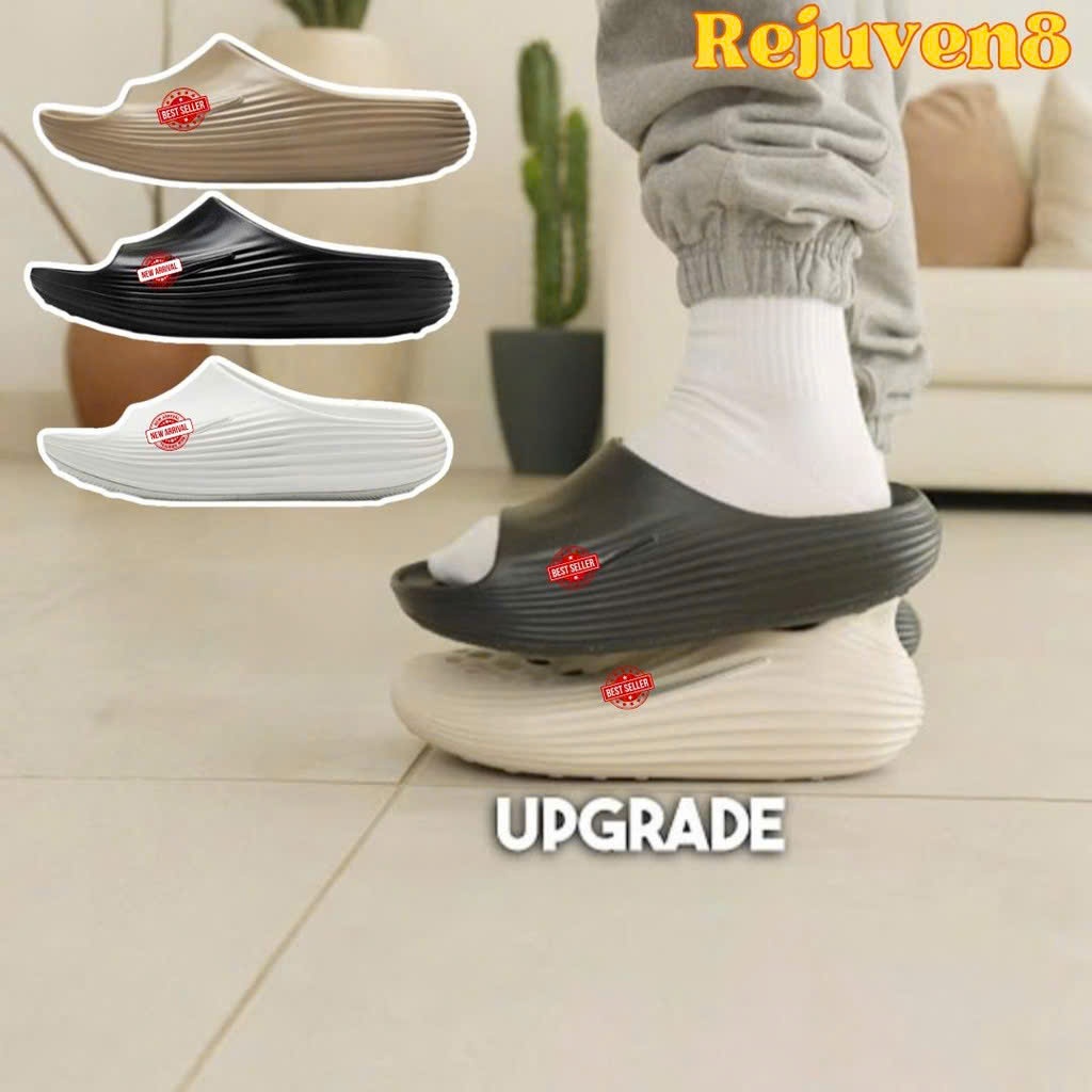 Dép thể thao Reactx Rejuven8 Slide, Dép bánh mì quai ngang nam nữ êm mềm nhẹ mới và hot nhất hiện na