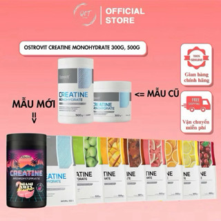 Crea_tine Mono_hydrate Ostrovit (300g, 500g) - thực phẩm bổ sung thể hình hàng Ba Lan