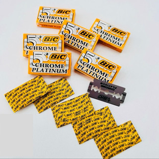 (Combo 5 Hộp) Lưỡi Lam BIC Siêu Bén 1 Hộp 5 Cái