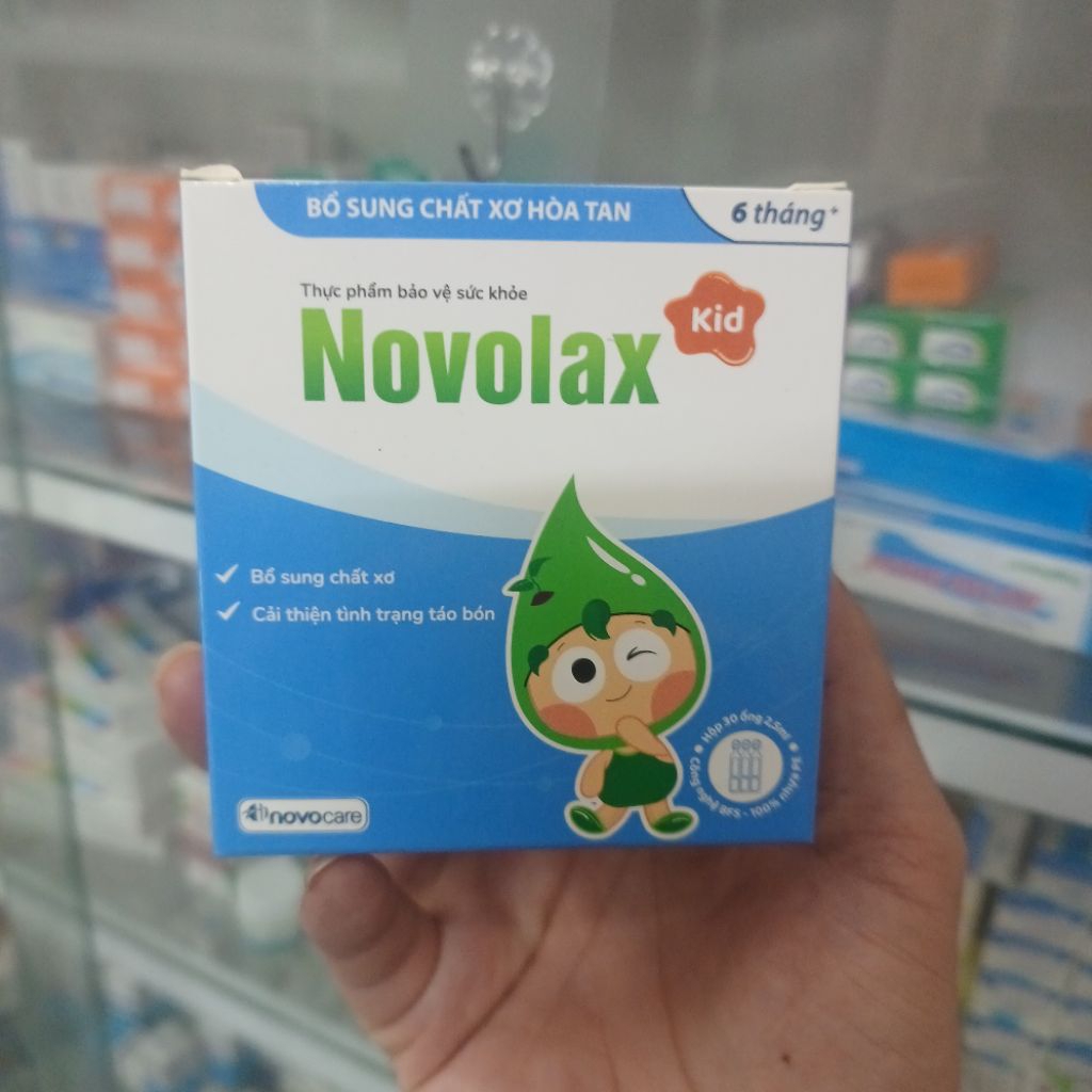 Novolax drop – Giảm táo báo chuyên biệt cho trẻ từ 6 tháng tuổi