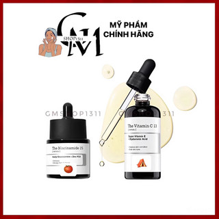  Serum COSRX The RX 20ml Niacinamide 15% chăm sóc da mụn  Vitamin C 23% & 13% cải thiện tông da  Hyaluronic 3% 