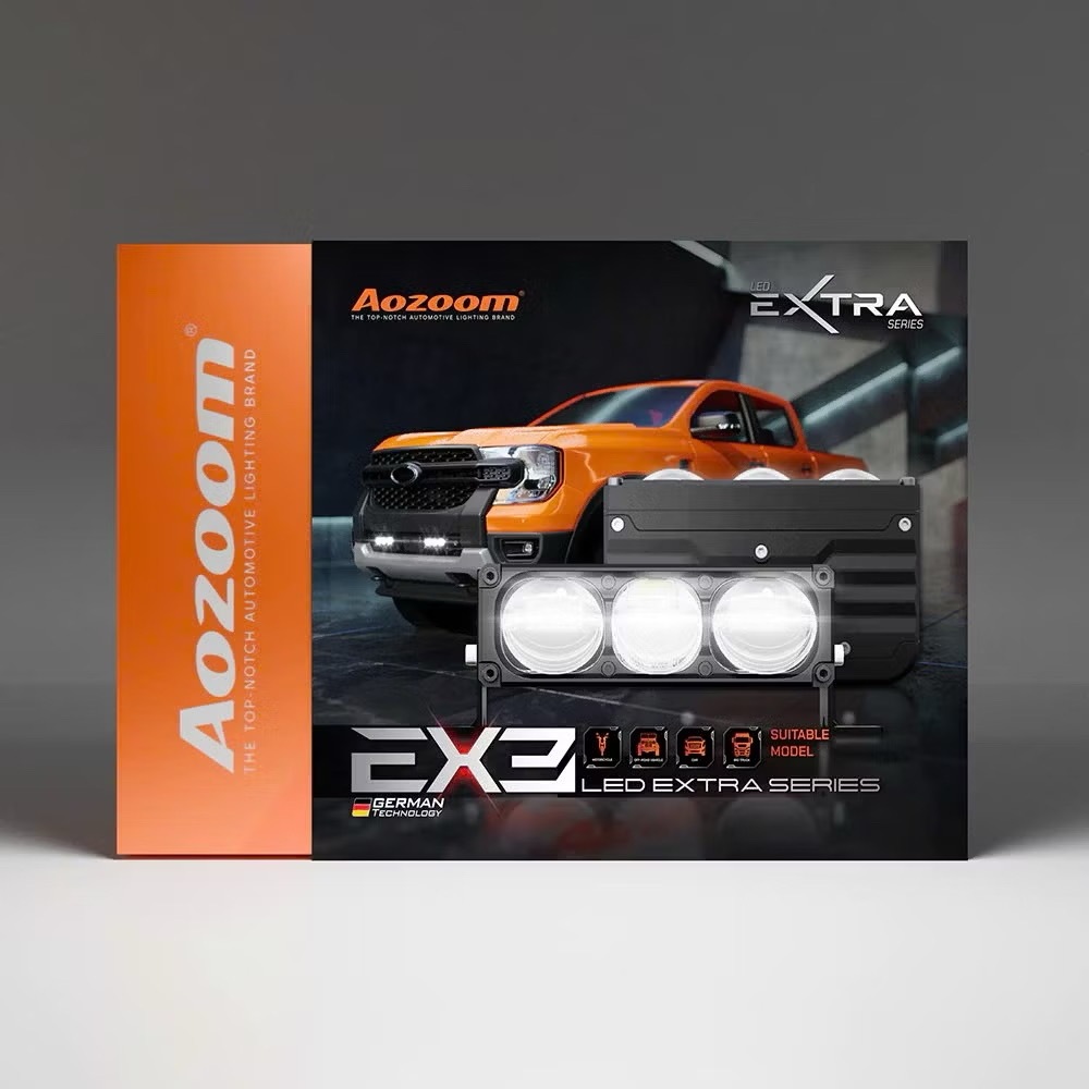 Đèn bi gầm AOZOOM EX3 95W (Ánh sáng như bi cầu 3.0) bảo hành 2 năm