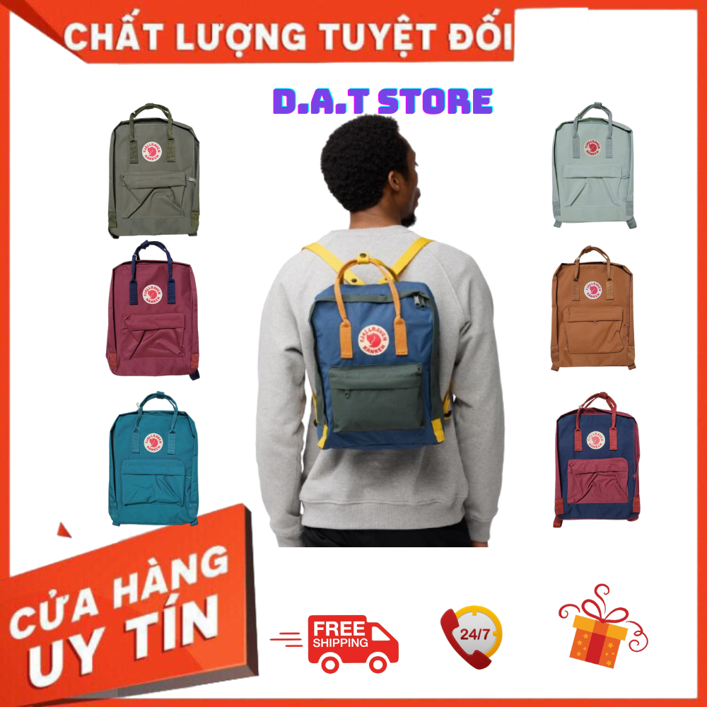 (Hỏa Tốc) Balo Classic Con Cáo Raven Chất Liệu Vải Dù Kháng Nước, Size Classic Kích Thước 38x28x11cm