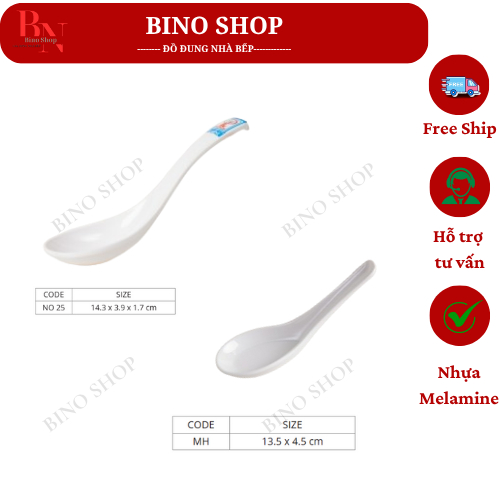 Muỗng Nhựa Melamine Horeca