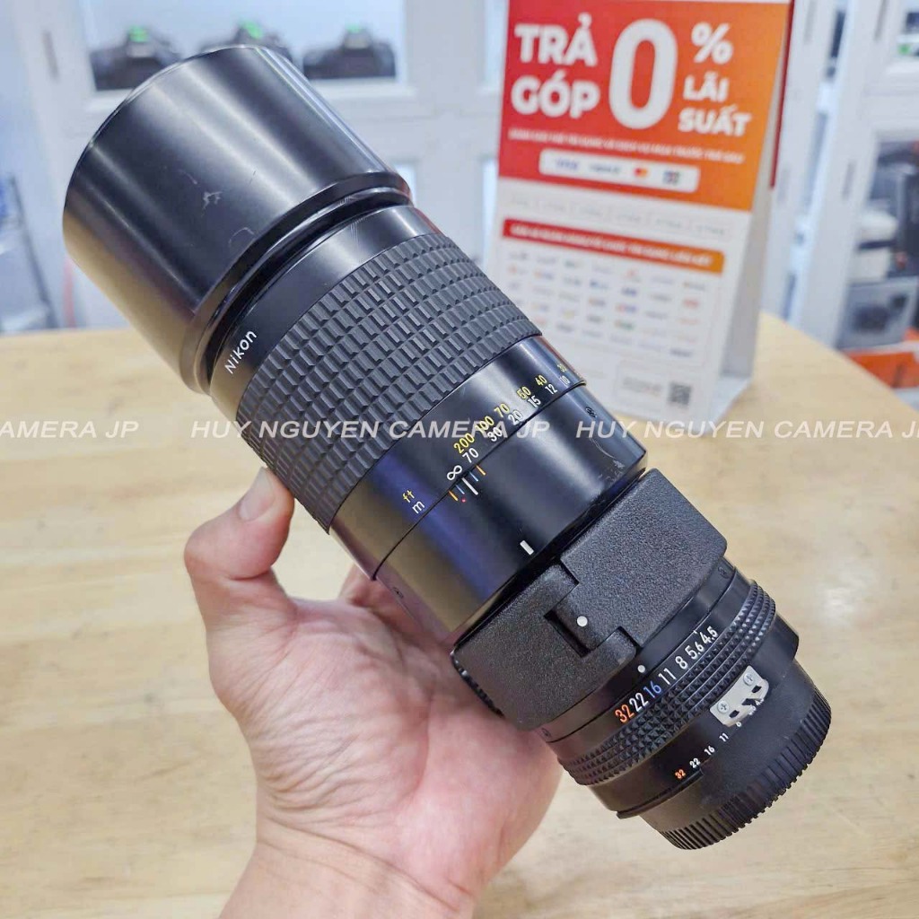 ỐNG KÍNH NIKON 300 F4.5 AIS và NIKON 300 F4.5 AI . ỐNG KÍNH LẤY NÉT BẰNG  TAY MF.
