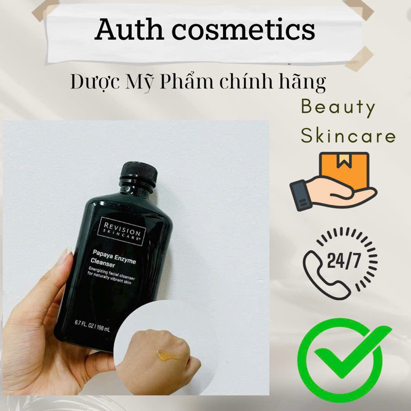 SỮA RỬA MẶT REVISION SKINCARE PAPAYA ENZYME CLEANSER 198ML