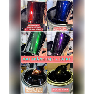 Màu Sơn Moonlight Red-Blue-Green-Violet-Yellow ( Sơn Oto Xe Máy )Đóng gói tuỳ chọn