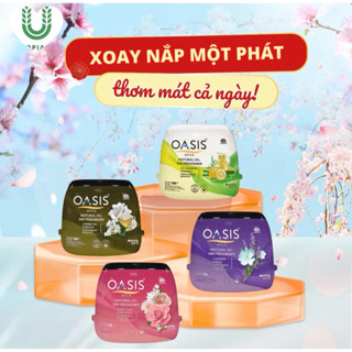 Sáp thơm OASIS 200g đa dạng hương thơm thiên nhiên toả hương 45 ngày và sáp đuổi muỗi