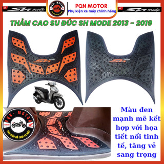 Thảm Để Chân SH Mode 2013–2025 – Thảm Lót Sàn Cao Su Đúc Dày, Chống Trượt, Gắn Chuẩn, Dễ Vệ Sinh