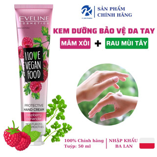 Kem Dưỡng Da Tay Mâm Xôi Eveline Dưỡng Ẩm Tái Tạo Làm Mềm Da Tay Khô Thô Ráp Nứt Nẻ Ngăn Lão Hóa