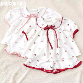 Bộ pijama cho bé gái dài tay Tukibaby sz 10-20kg, đồ ngủ dài tay cho bé gái chất đũi xốp 3 màu