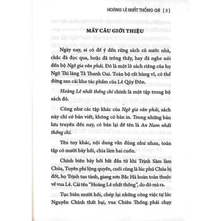 Sách - Hoàng Lê Nhất Thống Chí (bìa cứng)