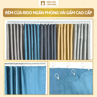 Rèm Cửa RIDO Ngăn Phòng, Rèm Giường Tầng Ký Túc Xá, Chống Nắng Tốt, Tiết Kiệm Chi Phí Và Không Gian