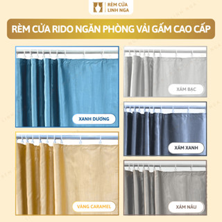 Rèm Cửa RIDO Ngăn Phòng, Rèm Giường Tầng Ký Túc Xá Chống Nắng Tốt, Tiết Kiệm Chi Phí Và Không Gian