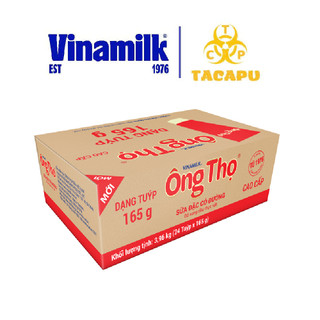  Thùng 24 Tuýp Sữa Đặc Có Đường Ông Thọ Vinamilk 165g Vị Dâu  Socola  Matcha  Cà Phê  9 Loại Hạt - TACAPU 