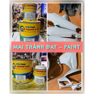 Sơn Lót Xám Dàn Nhựa Áo 2 TP( Sơn Oto Xe Máy )Tuỳ Chọn Bộ Nhỏ - Lớn