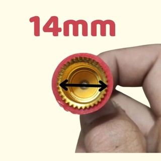 (mua 10 giá 2k5) Đuôi đèn E14 ren 14mm bằng nhựa đỏ