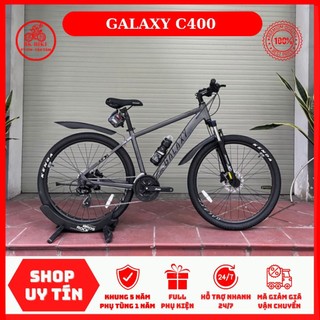  Xe Đạp GALAXY C400 • Khung nhôm phanh dầu moay-ơ cối thả 