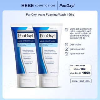 Sữa Rửa Mặt PanOxyl 4%/10% Chính Hãng Mỹ – Giảm Mụn Viêm Mặt & Lưng Hiệu Quả, Chứa Benzoyl Peroxide