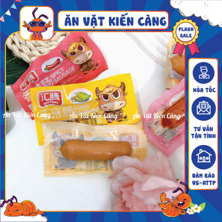 [COMBO 5 CHIẾC] Xúc xích bò ngô - bò cay ăn liền mẫu mới đồ ăn vặt nội địa, Ăn vặt Kiến Càng