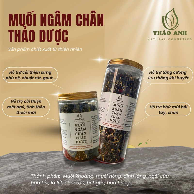 MUỐI NGÂM CHÂN THẢO MỘC
