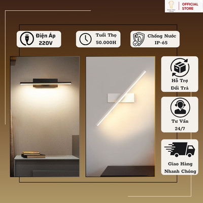 Đèn Treo Tường Energy Green Light - B-2030  - Xoay 330 Độ - Trang Trí Soi Tranh, Bàn Trang Điểm