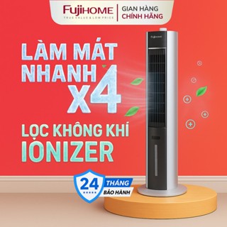 Quạt tháp điều hoà cao cấp Fujihome, quạt điện hơi nước tuần hoàn không khí electric fan