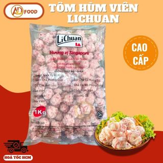 [Hỏa Tốc HCM] TÔM HÙM VIÊN Lichuan 500g Là Món Viên Chiên Ăn Vặt Thả Lẩu Ngon
