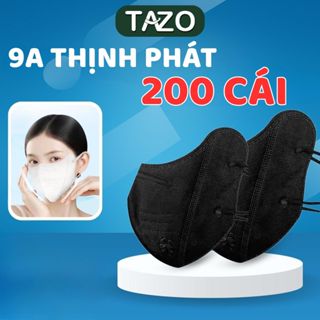 200 CÁI Khẩu Trang Y Tế 9A Thịnh Phát CAO CẤP - Khẩu Trang Người Lớn Che Kín Mặt 5 Lớp Chống Nắng, Chống Bụi - Tazo