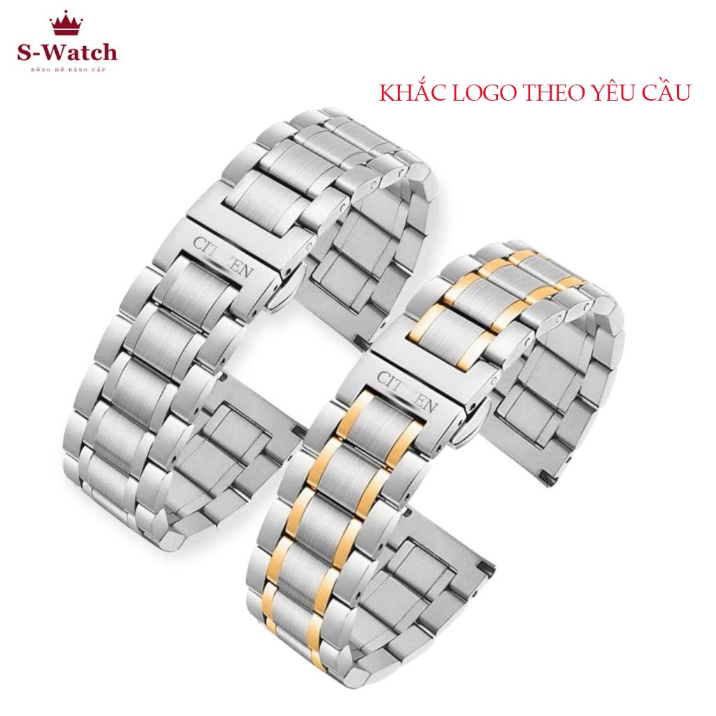Dây đeo đồng hồ Citizen bằng thép không gỉ Bm8475 20 22mm Z179 [5lg]