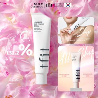 Kem Nâng Tông Da Tfit Luminaire Skip Tone Up Cream Kem Lười Trang Điểm Kem Lót Che Khuyết Điểm Hiệu Quả