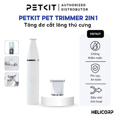Tông Đơ Petkit Pro Cắt Tỉa Lông Chó Mèo, Cạo Lông Chó Mèo - HeLiCorp