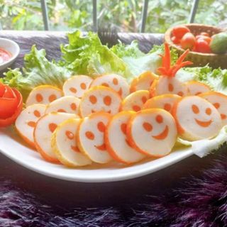 THẢ LẨU SURIMI MẶT CƯỜI GÓI 32 MIẾNG