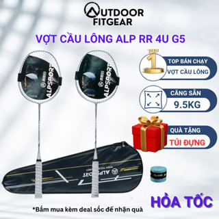 Bộ sản phẩm Vợt cầu lông 4U G5 ALP-SPORT nguyên bản 100% hoàn toàn Full Carbon 22 - 25lbs