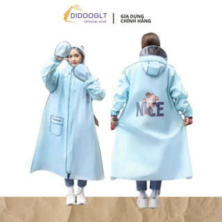 Áo mưa thời trang gấu Nice có khoá kéo tiện lợi chất lượng cao thiết kế mới nhất 2023 ( hàng tốt )
