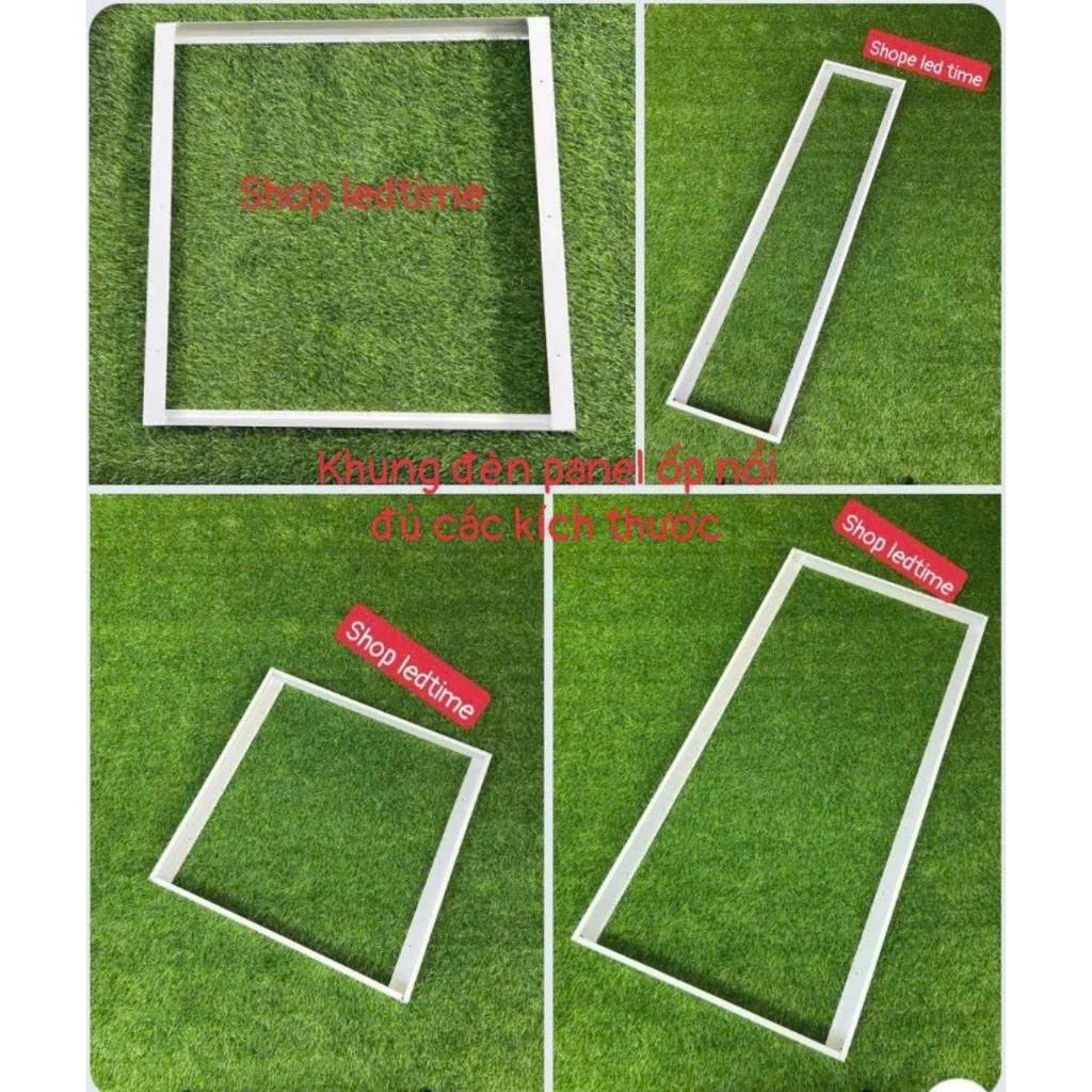 Khung đèn panel ốp nổi 600x600 300x1200 600x1200 - Khung chuyển đổi panel thành đèn ốp nổi