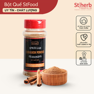  BỘT QUẾ  CINNAMON POWDER  THƯƠNG HIỆU STFOOD LỌ 40G 