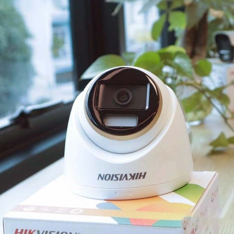 Camera HDTVI HIKVISION DS-2CE72DF3T-FS  ColorVu 2MP