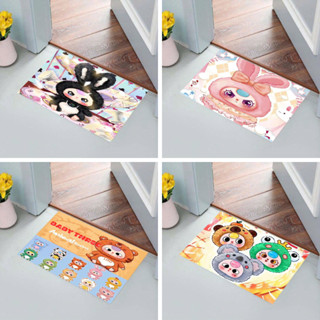 [❌GIÁ SỈ❌] Thảm lau chân, thảm chùi chân nhà bếp bali đế cao su chống trơn trượt capybara labubu 40x60cm