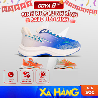 Giày thể thao chạy bộ thời trang nam nữ Goya Optimus full màu công nghệ Boom Max - Êm ái, ổn định