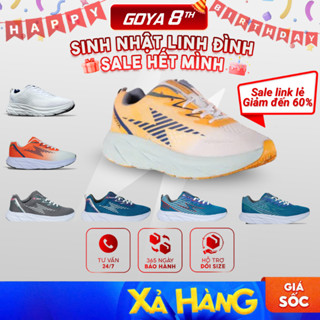 [Sale Lẻ Size Nữ] Giày thể thao chạy bộ nam nữ Goya Plus năm 2025 - Siêu nhẹ, Vải dệt 3 lớp thoáng khí