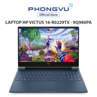 Laptop HP Victus 16-r0229TX - 9Q980PA (i5-13500H/ GeForce RTX™ 4050/ 32GB/ 512GB/ Windows 11) -Bảo hành 12 tháng